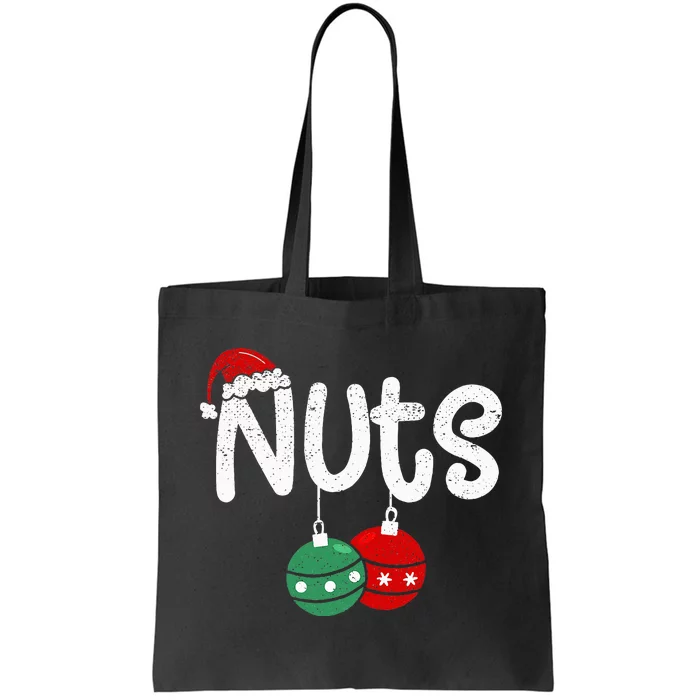 Chest Nuts Couple Christmas Pajama Chestnuts Xmas Gift Tote Bag