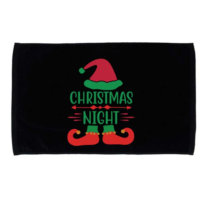 Christmas Night Microfiber Hand Towel