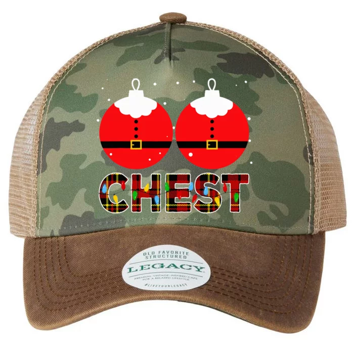 Chest Nuts Christmas Matching Couple Chestnuts Xmas Legacy Tie Dye Trucker Hat