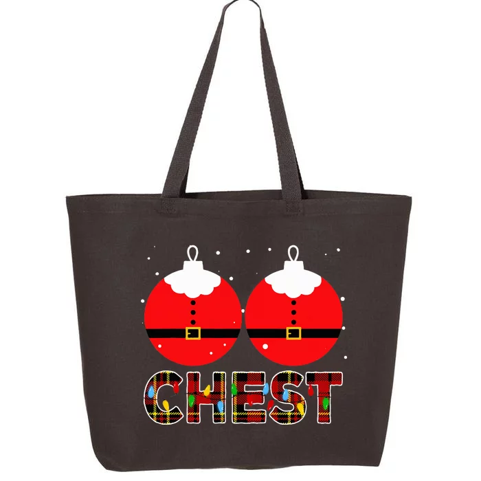 Chest Nuts Christmas Matching Couple Chestnuts Xmas 25L Jumbo Tote