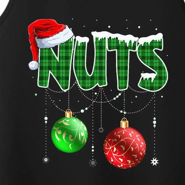 Chest Nuts Christmas Matching Couple Chestnuts Performance Tank