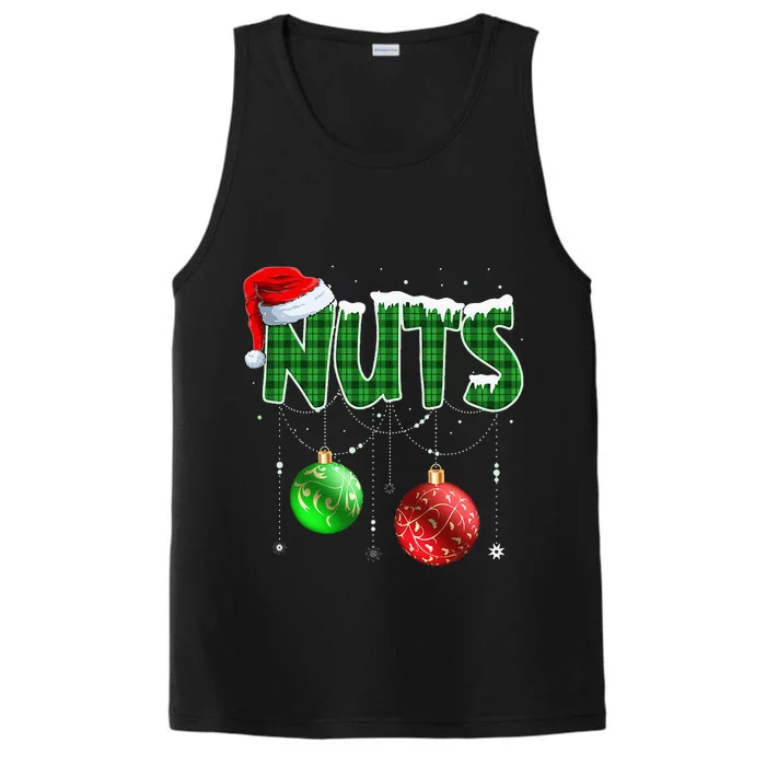 Chest Nuts Christmas Matching Couple Chestnuts Performance Tank