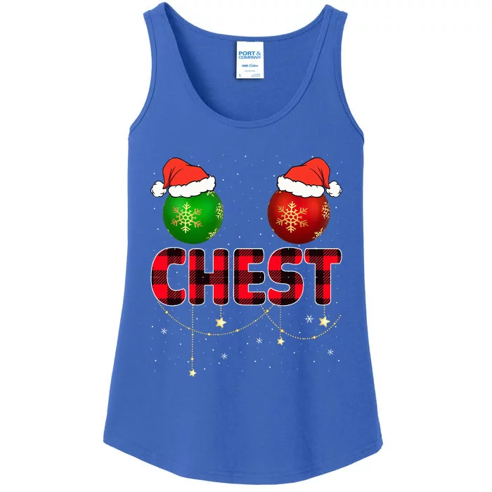 Chest Nuts Couples Matching Xmas Chestnuts Christmas Couples Ladies Essential Tank