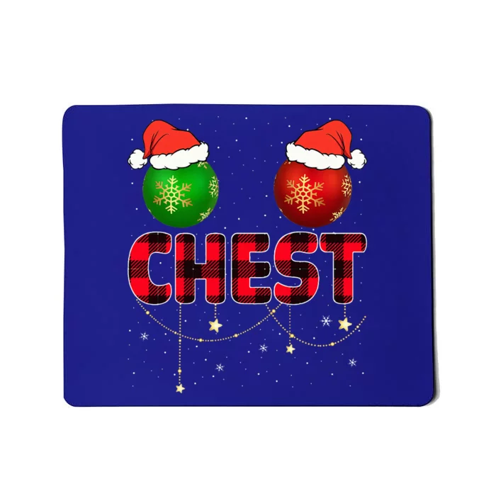 Chest Nuts Couples Matching Xmas Chestnuts Christmas Couples Mousepad