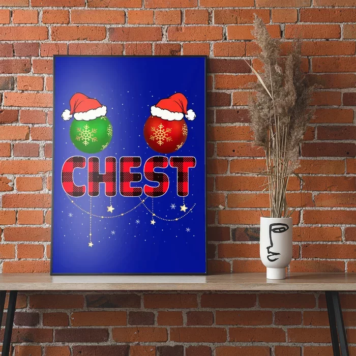 Chest Nuts Couples Matching Xmas Chestnuts Christmas Couples Poster