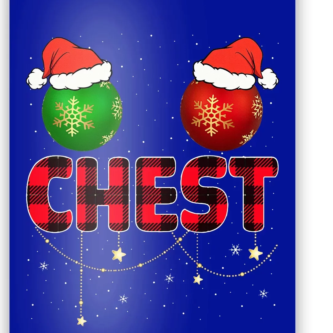 Chest Nuts Couples Matching Xmas Chestnuts Christmas Couples Poster