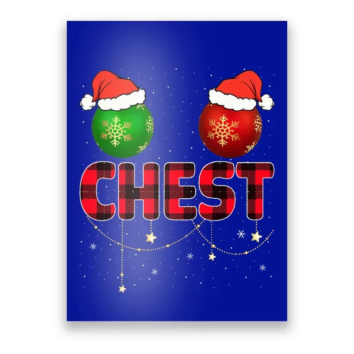 Chest Nuts Couples Matching Xmas Chestnuts Christmas Couples Poster