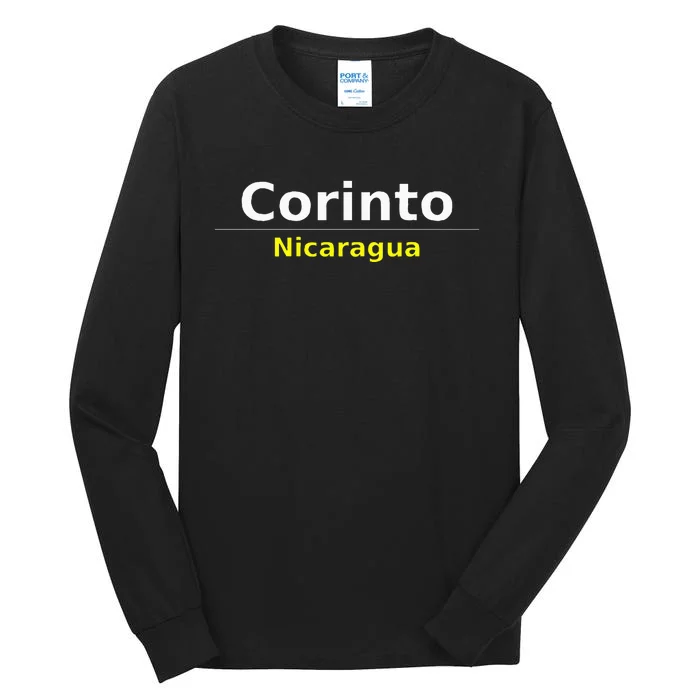 Corinto Nicaragua Tall Long Sleeve T-Shirt