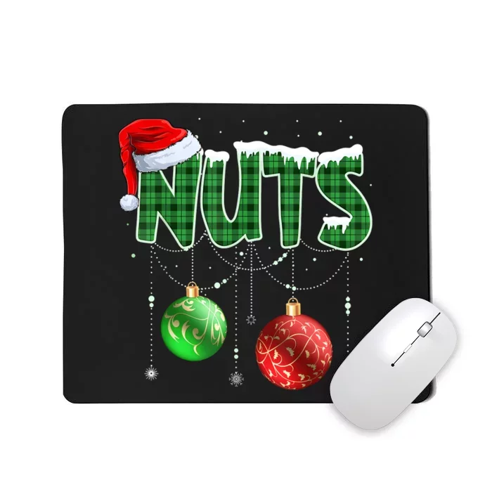 Chest Nuts Christmas Matching Couple Chestnuts Mousepad