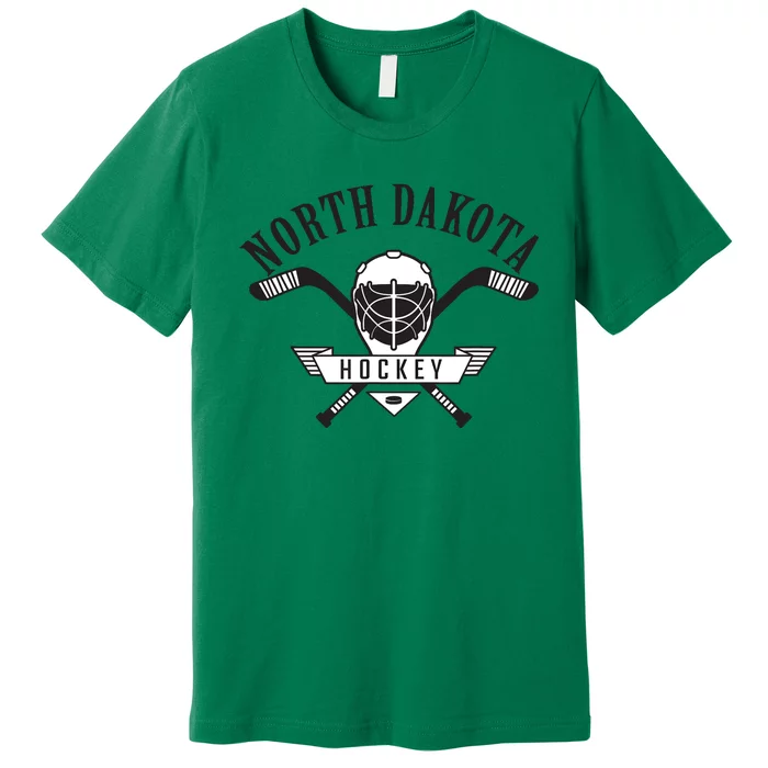 Classic North Dakota Hockey Premium T-Shirt