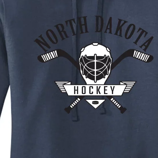 Classic North Dakota Hockey Women's Pullover Hoodie