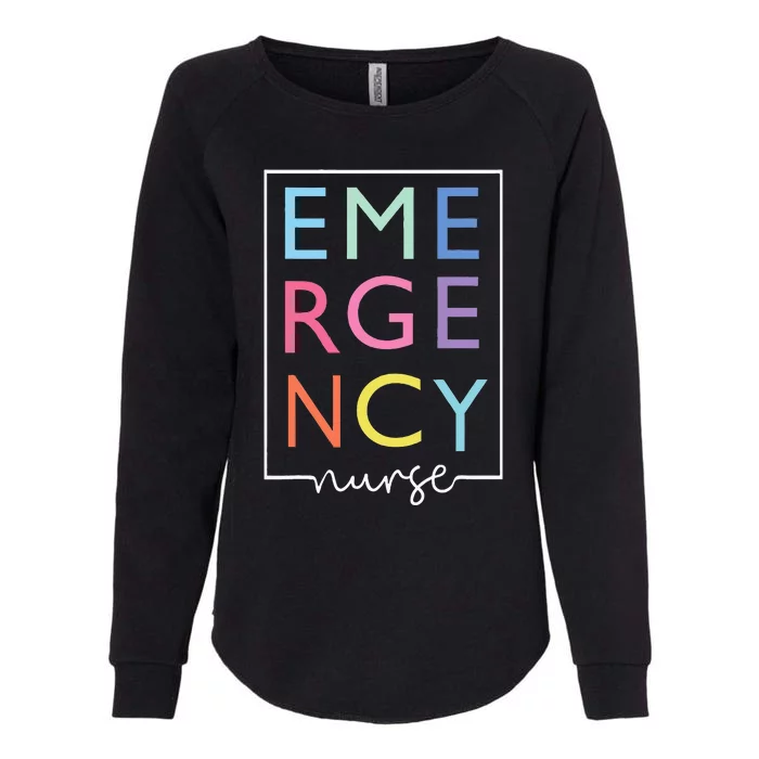 Cool Nurse Emergency Department Emergency Nursing Room Womens California Wash Sweatshirt