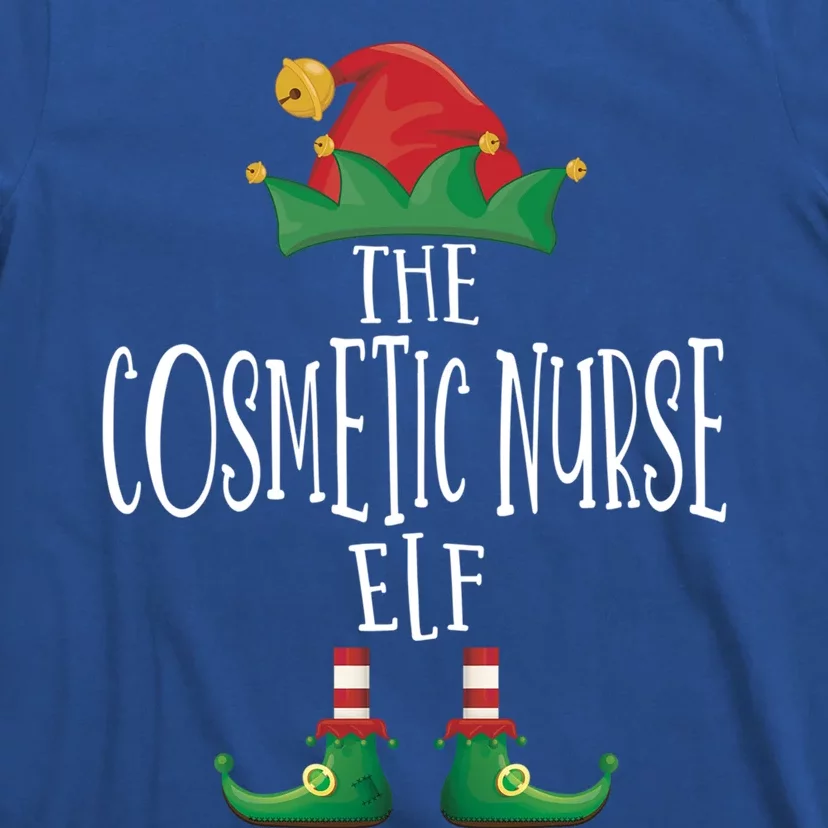 Cosmetic Nurse Elf Family Matching Christmas Pajamas Gift T-Shirt