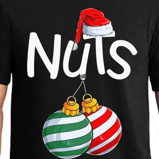 Chest Nuts Funny Matching Chestnuts Christmas Couples Nuts Pajama Set