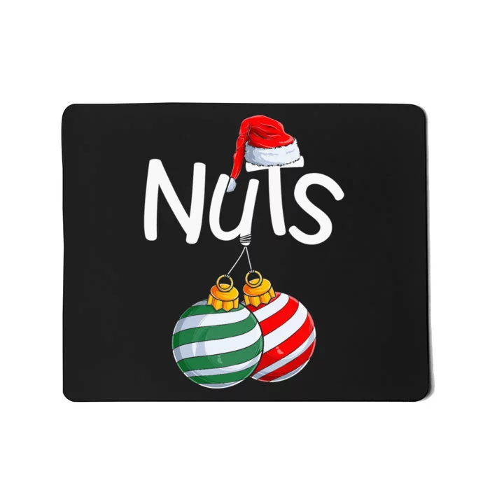 Chest Nuts Funny Matching Chestnuts Christmas Couples Nuts Mousepad