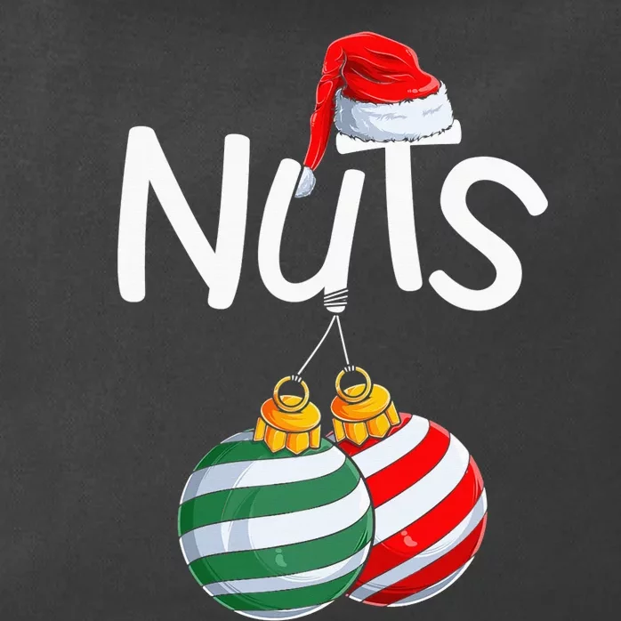 Chest Nuts Funny Matching Chestnuts Christmas Couples Nuts Zip Tote Bag