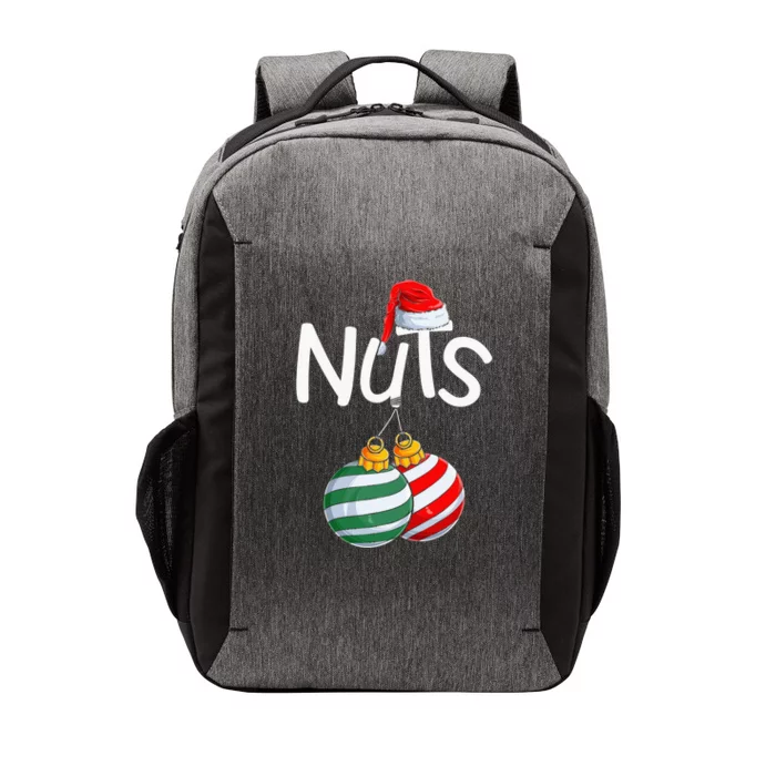 Chest Nuts Funny Matching Chestnuts Christmas Couples Nuts Vector Backpack