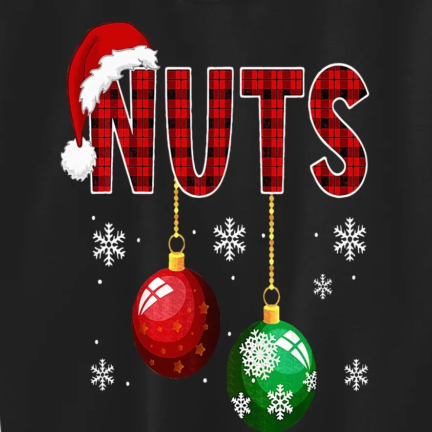 Chest Nuts Funny Matching Chestnuts Christmas Couples Nuts Kids Sweatshirt