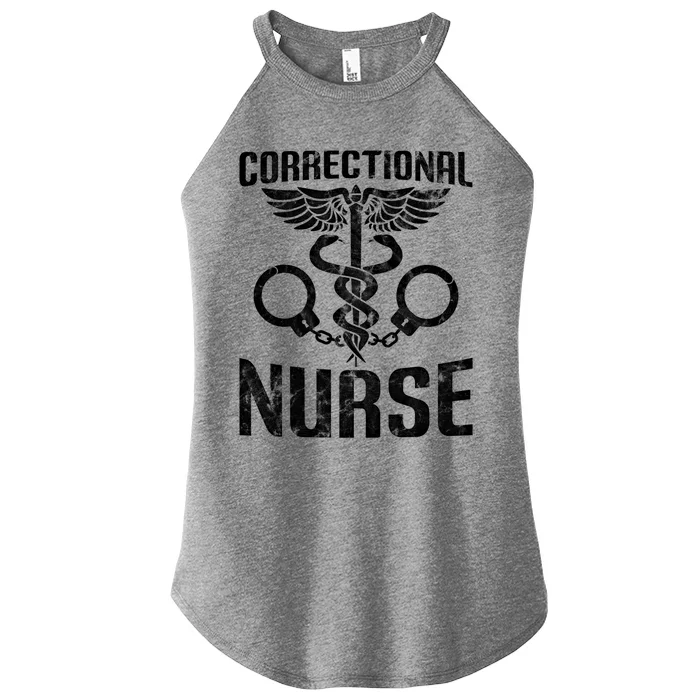 Correctional Nurse Funny Nursing Gift Women’s Perfect Tri Rocker Tank