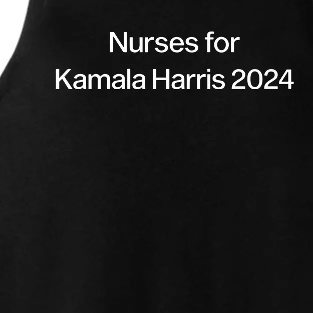 Claudetteggibs1 Nurses For Kamala Harris 2024 Ladies Tri-Blend Wicking Tank