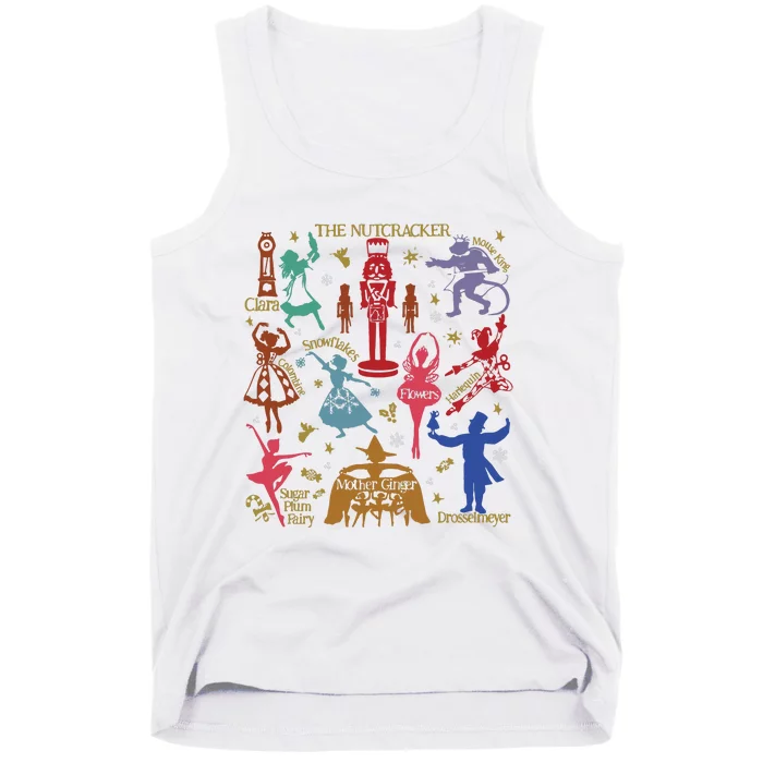 Christmas Nutcracker Funny Christmas Pajamas Nutcracker Nutcrack Tank Top