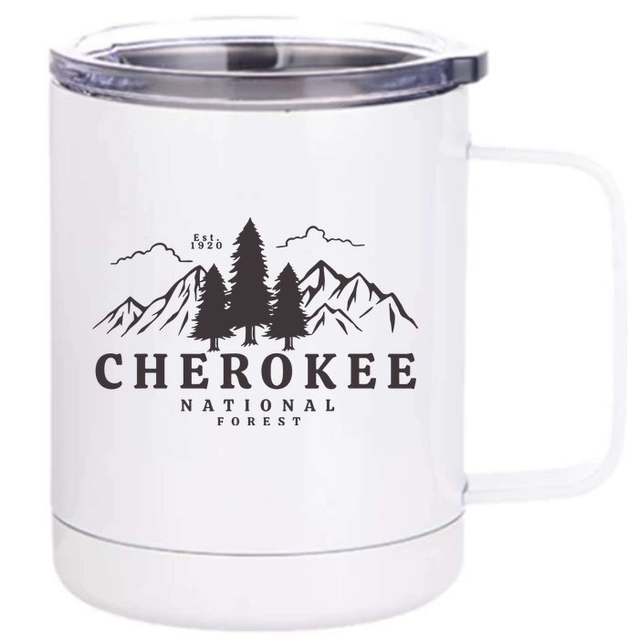 Cherokee National Forest 12 oz Stainless Steel Tumbler Cup