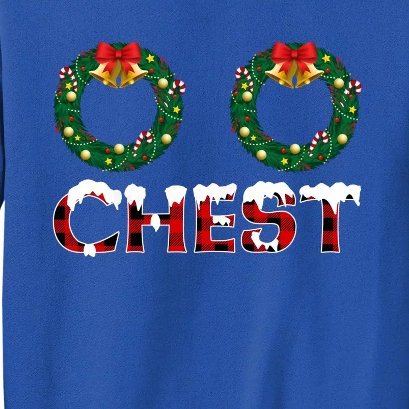 Chest Nuts Funny Christmas Couples Nuts Chestnuts Xmas Gift Tall Sweatshirt