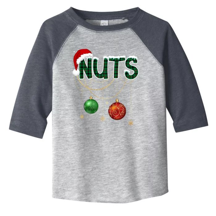 Chest Nuts Funny Matching Golden Chestnut Christmas Cool Gift Toddler Fine Jersey T-Shirt