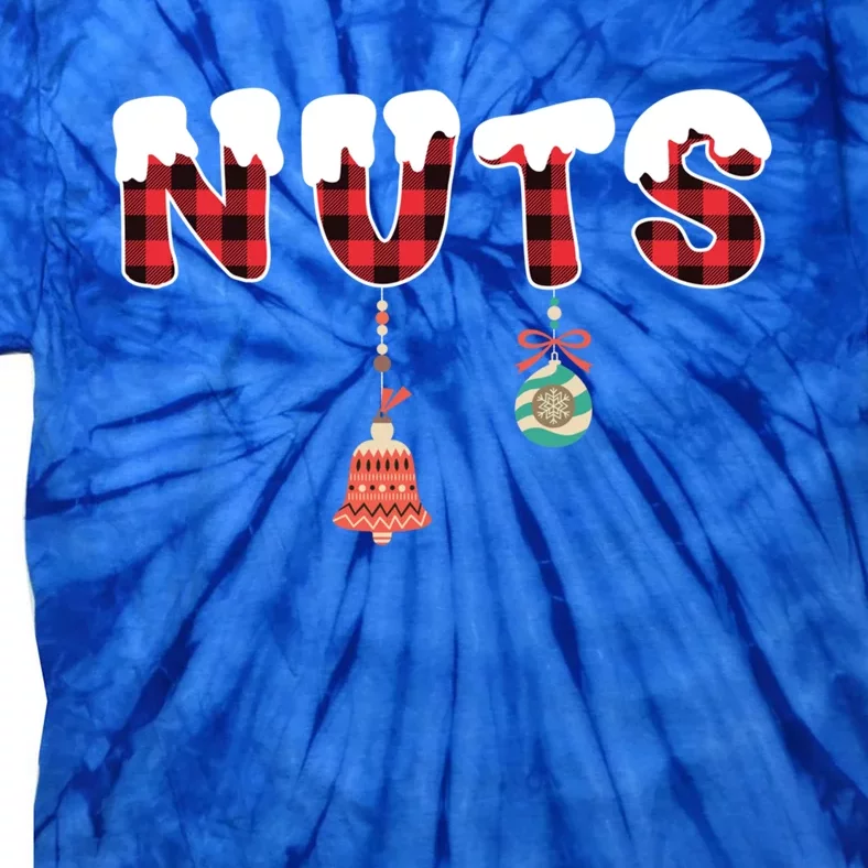 Chest Nuts Funny Chestnuts Matching Christmas Couples 'S Gift Tie-Dye T-Shirt