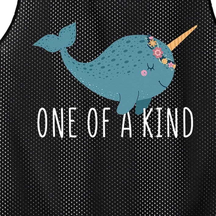 Cute Narwhal For Women Or One Of A Kind Mesh Reversible Basketball Jersey Tank