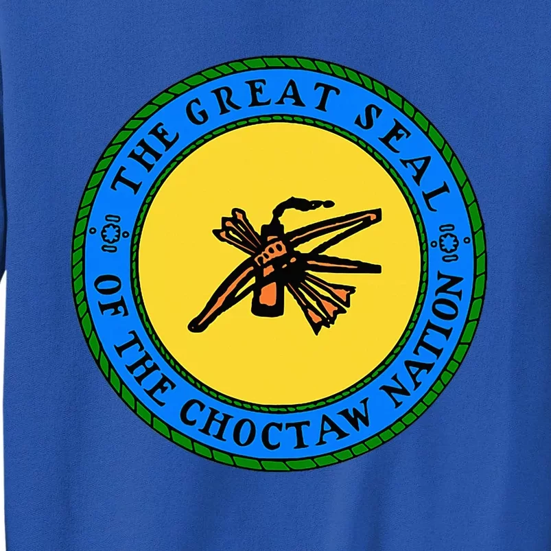 Choctaw Nation Flag Seal Choctaw Sweatshirt