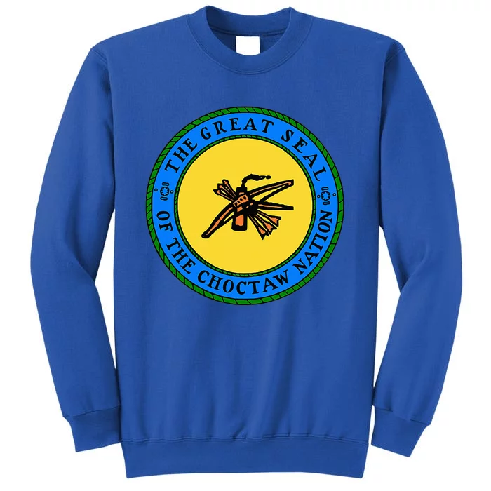 Choctaw Nation Flag Seal Choctaw Sweatshirt