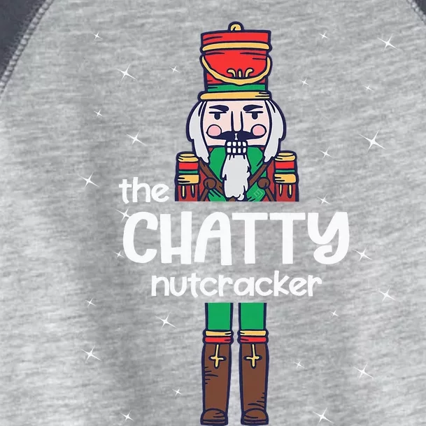 Chatty Nutcracker Family Matching Funny Pajama Toddler Fine Jersey T-Shirt