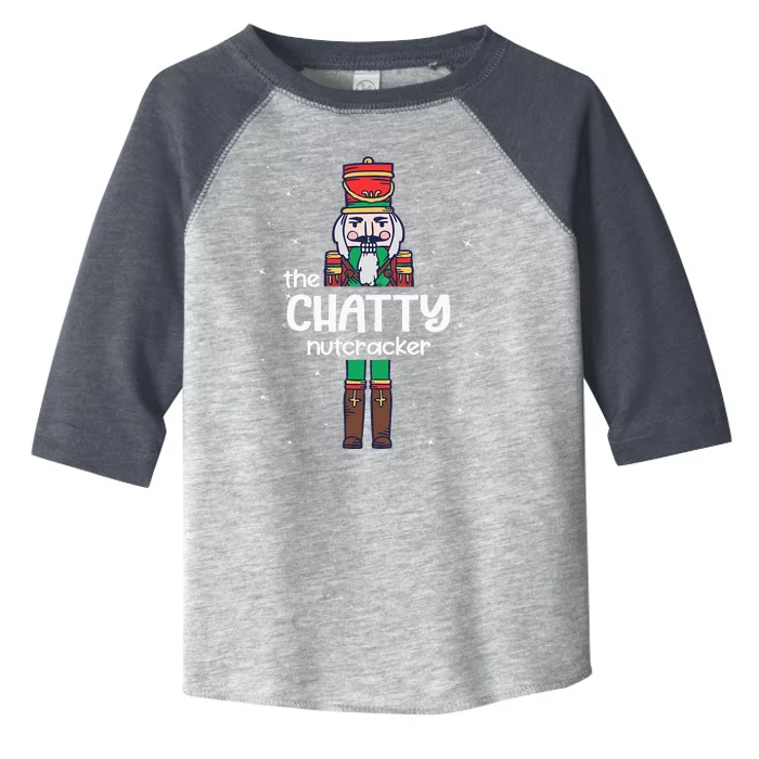 Chatty Nutcracker Family Matching Funny Pajama Toddler Fine Jersey T-Shirt