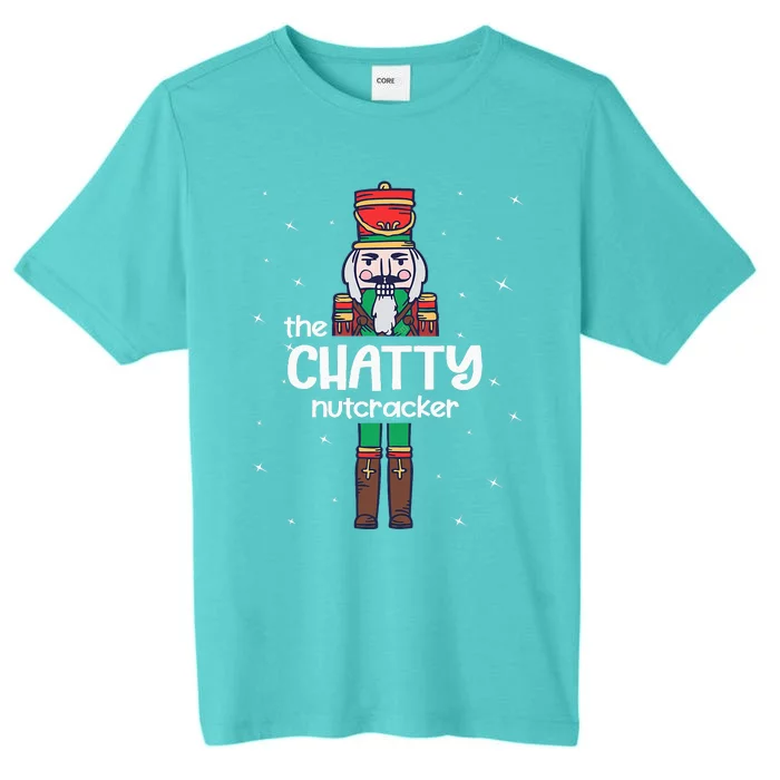 Chatty Nutcracker Family Matching Funny Pajama ChromaSoft Performance T-Shirt