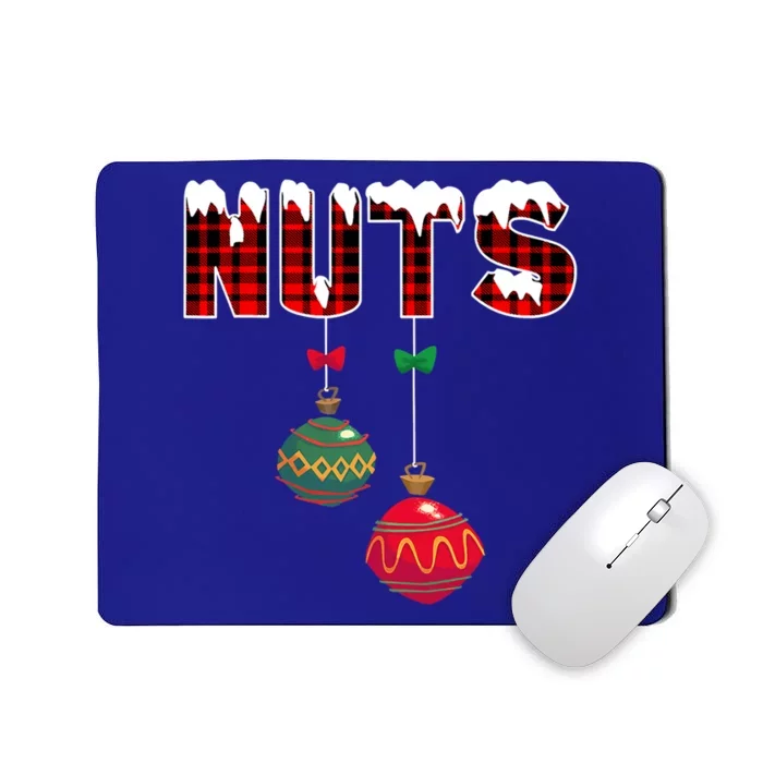 Chest Nuts Funny Matching Chestnuts Christmas Couples Nuts Cool Gift Mousepad