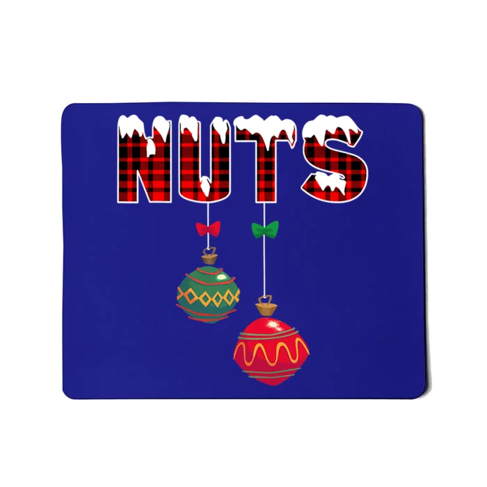 Chest Nuts Funny Matching Chestnuts Christmas Couples Nuts Cool Gift Mousepad