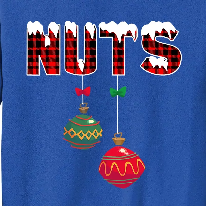 Chest Nuts Funny Matching Chestnuts Christmas Couples Nuts Cool Gift Tall Sweatshirt