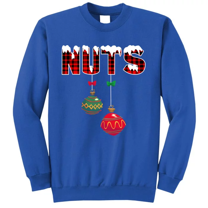 Chest Nuts Funny Matching Chestnuts Christmas Couples Nuts Cool Gift Tall Sweatshirt