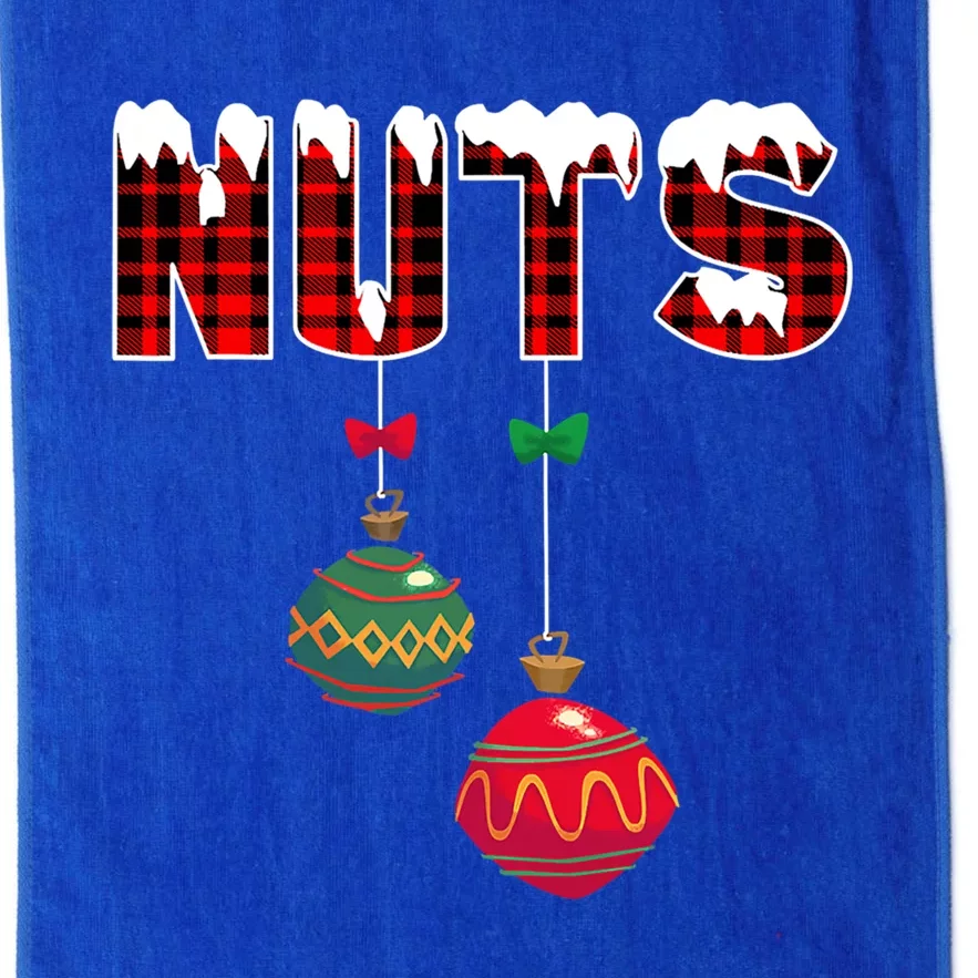 Chest Nuts Funny Matching Chestnuts Christmas Couples Nuts Cool Gift Platinum Collection Golf Towel