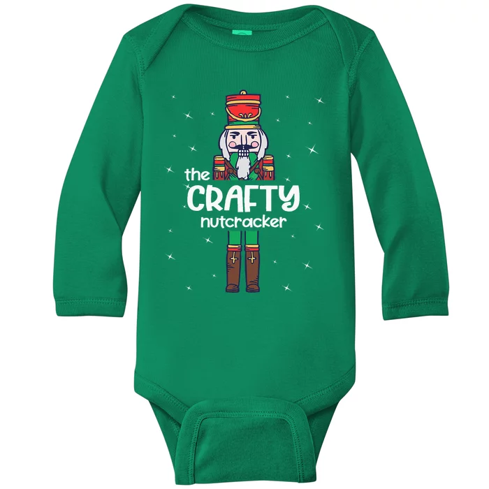 Crafty Nutcracker Family Matching Baby Long Sleeve Bodysuit