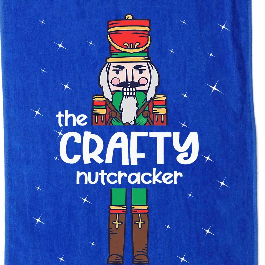 Crafty Nutcracker Family Matching Platinum Collection Golf Towel