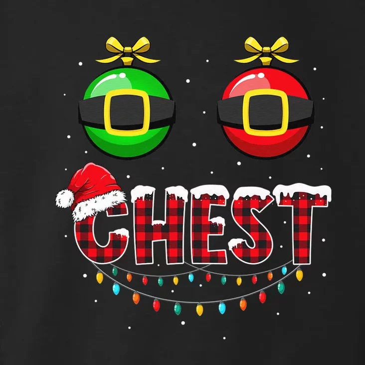 Chest Nuts Funny Matching Chestnuts Christmas Couples Chest Toddler Hoodie