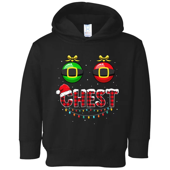 Chest Nuts Funny Matching Chestnuts Christmas Couples Chest Toddler Hoodie