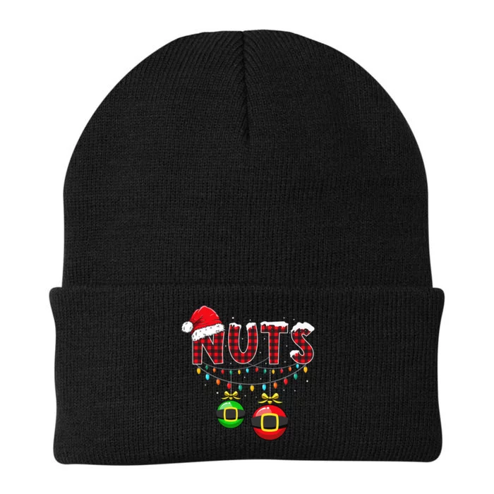 Chest Nuts Funny Matching Chestnuts Christmas Couples Nuts Knit Cap Winter Beanie