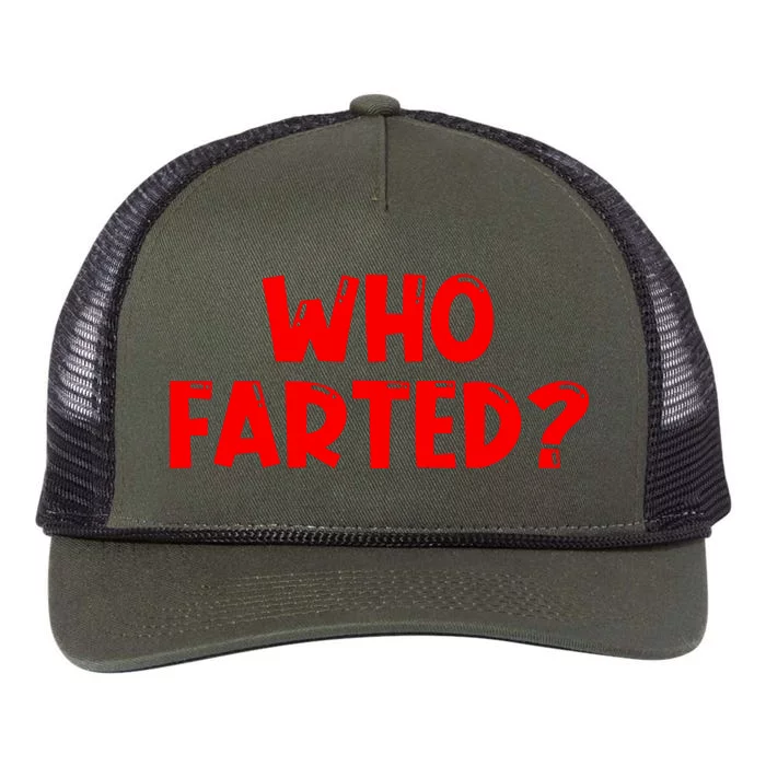 College Nerds Fart Humor Retro Rope Trucker Hat Cap