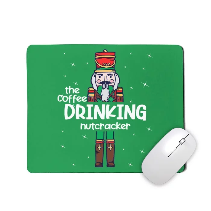 Coffee Nutcracker Family Matching Funny Pajama Mousepad