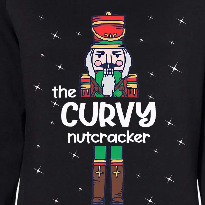 Curvy Nutcracker Family Matching Funny Pajama Womens California Wash Sweatshirt