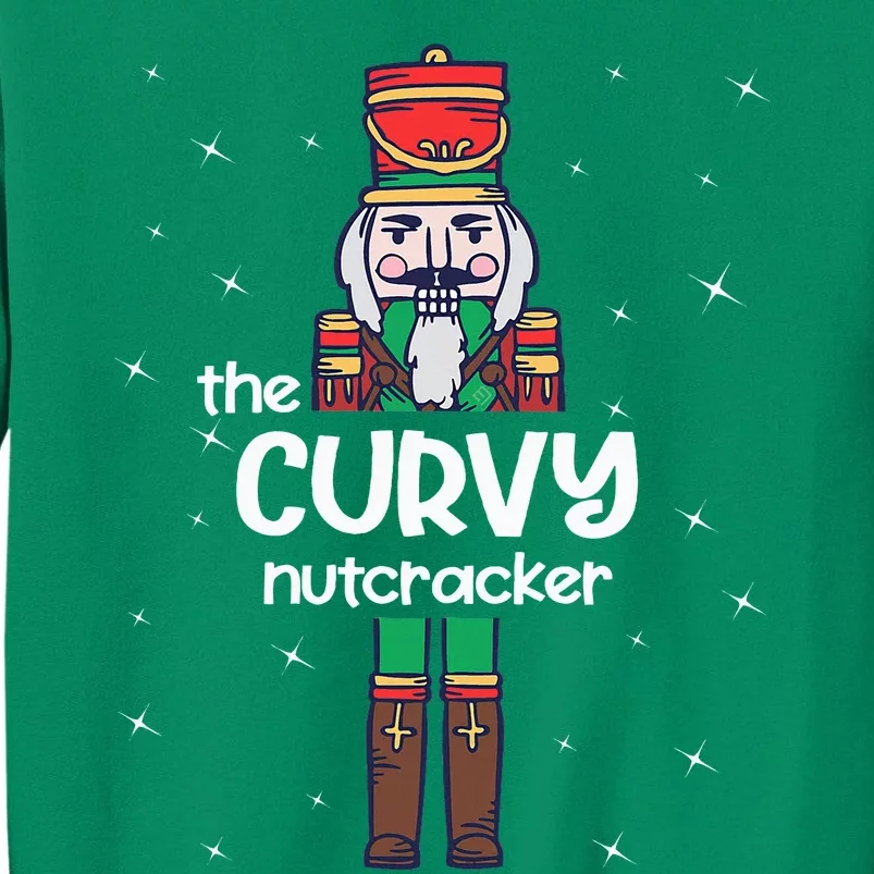 Curvy Nutcracker Family Matching Funny Pajama Sweatshirt