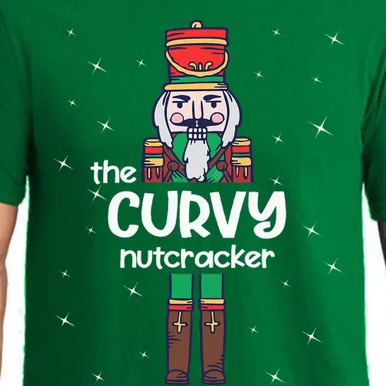 Curvy Nutcracker Family Matching Funny Pajama Pajama Set